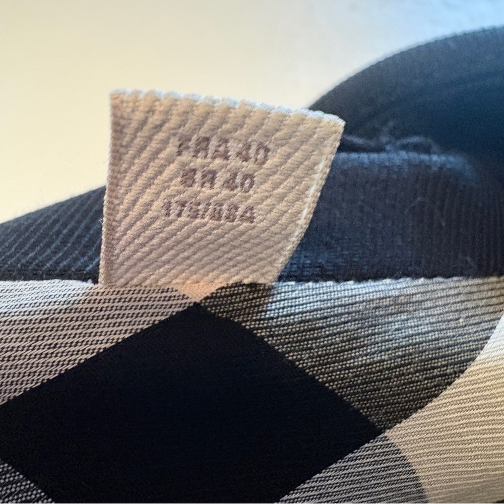 Burberry Brit Black Double-Breasted Trench Coat - Picture 14 of 16